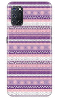 Zigzag line pattern3 Case for Oppo A52