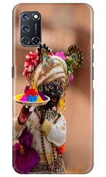 Lord Krishna2 Mobile Back Case for Oppo A52 (Design - 17)