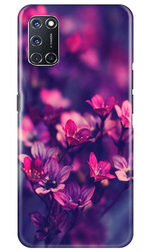 flowers Mobile Back Case for Oppo A52 (Design - 25)