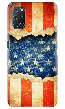 United Kingdom Mobile Back Case for Oppo A52 (Design - 52)