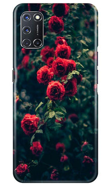 Red Rose Mobile Back Case for Oppo A52 (Design - 66)