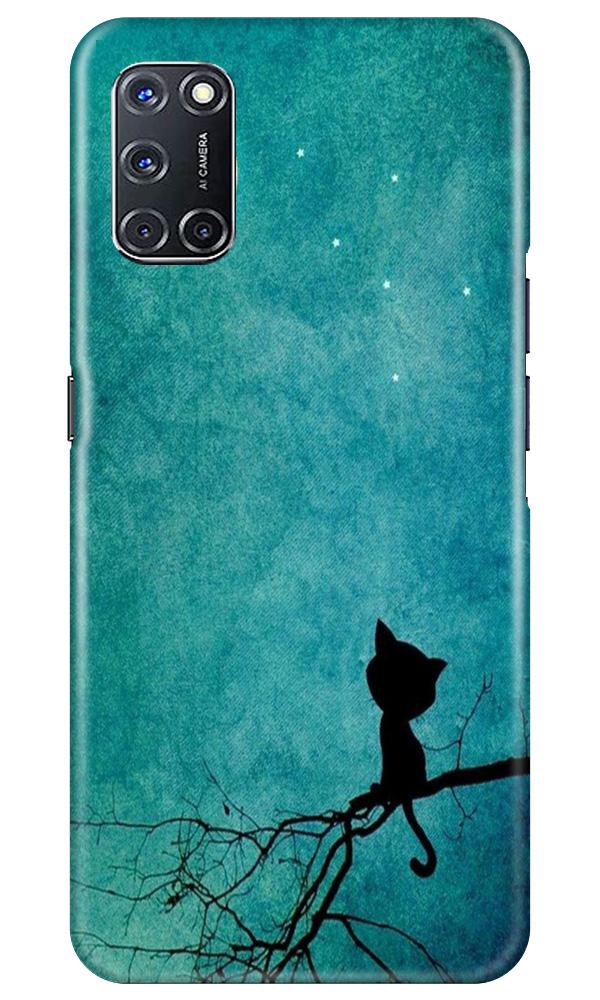 Moon cat Case for Oppo A52
