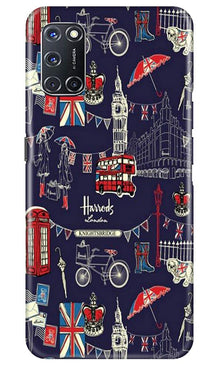 Love London Mobile Back Case for Oppo A52 (Design - 75)