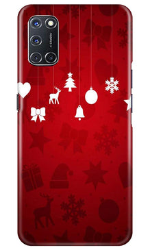 Christmas Mobile Back Case for Oppo A52 (Design - 78)
