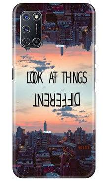 Look at things different Mobile Back Case for Oppo A52 (Design - 99)