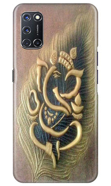 Lord Ganesha Mobile Back Case for Oppo A52 (Design - 100)