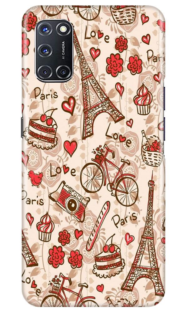 Love Paris Case for Oppo A52  (Design - 103)
