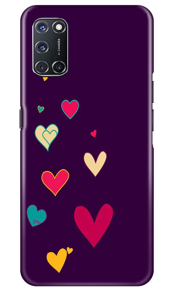 Purple Background Case for Oppo A72  (Design - 107)