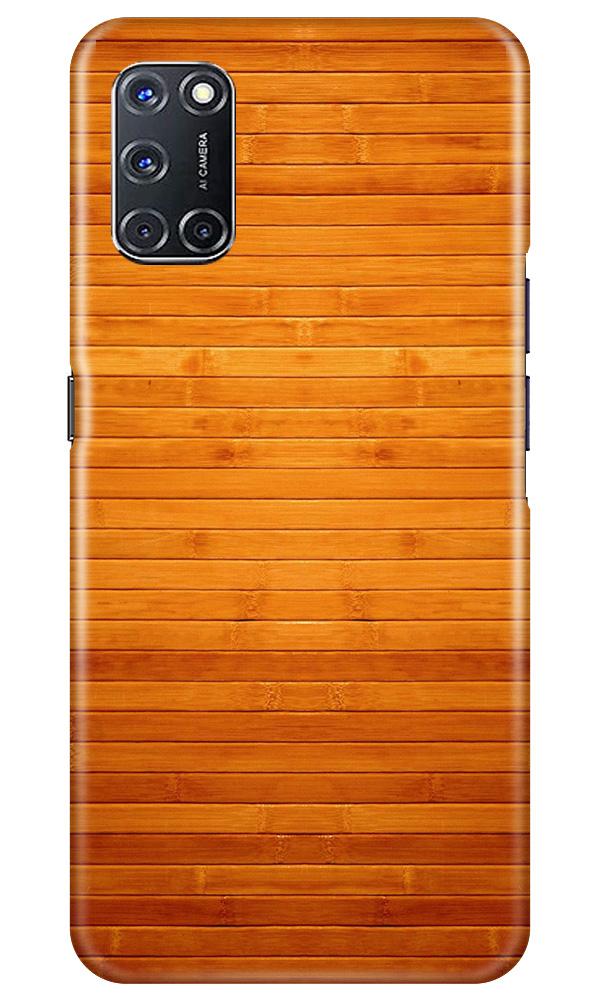 Wooden Look Case for Oppo A52  (Design - 111)