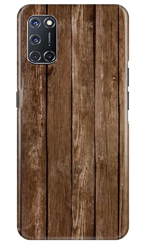 Wooden Look Case for Oppo A72  (Design - 112)