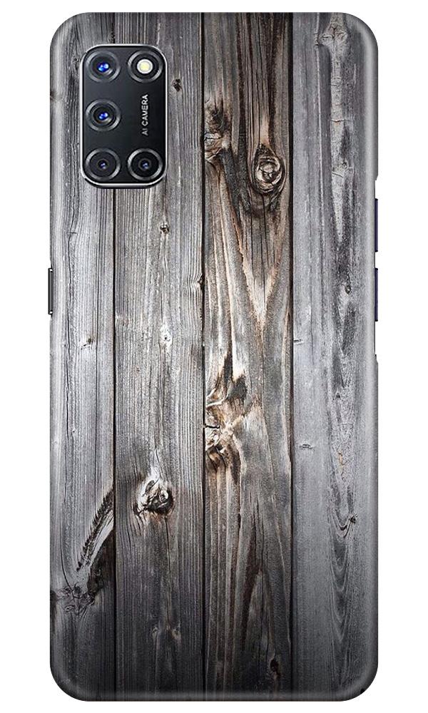 Wooden Look Case for Oppo A52  (Design - 114)