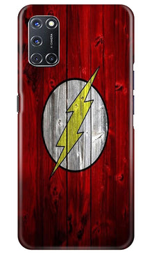 Flash Superhero Mobile Back Case for Oppo A52  (Design - 116)