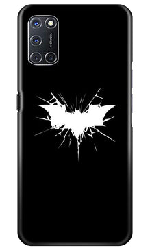 Batman Superhero Mobile Back Case for Oppo A52  (Design - 119)