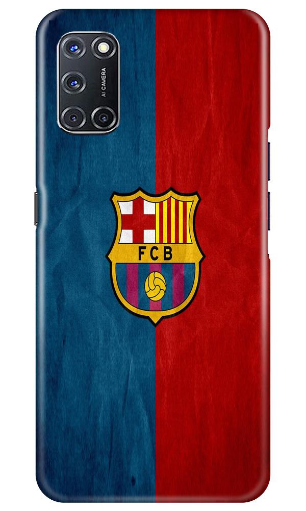 FCB Football Case for Oppo A52  (Design - 123)
