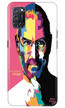 Steve Jobs Mobile Back Case for Oppo A92  (Design - 132)