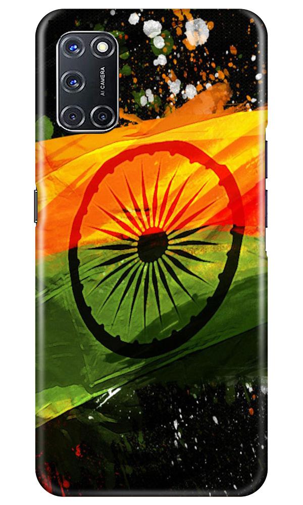 Indian Flag Case for Oppo A52(Design - 137)
