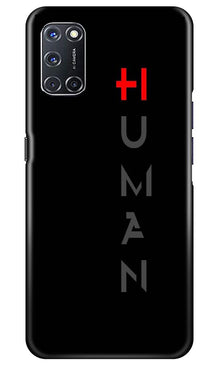 Human Mobile Back Case for Oppo A52  (Design - 141)