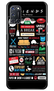 Friends Mobile Back Case for Oppo A72  (Design - 145)