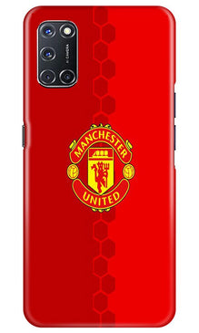 Manchester United Mobile Back Case for Oppo A52  (Design - 157)