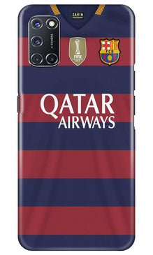 Qatar Airways Mobile Back Case for Oppo A52  (Design - 160)