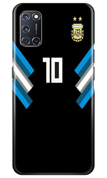 Argentina Mobile Back Case for Oppo A92  (Design - 173)