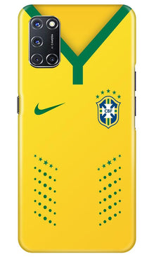 Brazil Mobile Back Case for Oppo A92  (Design - 176)