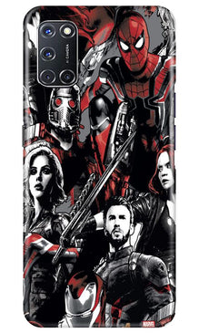 Avengers Mobile Back Case for Oppo A52 (Design - 190)