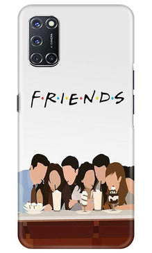 Friends Mobile Back Case for Oppo A92 (Design - 200)