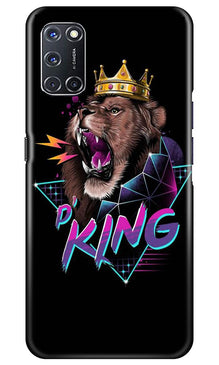 Lion King Mobile Back Case for Oppo A52 (Design - 219)