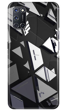 Modern Art Mobile Back Case for Oppo A52 (Design - 230)