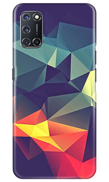 Modern Art Mobile Back Case for Oppo A92 (Design - 232)