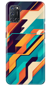 Modern Art Mobile Back Case for Oppo A72 (Design - 233)