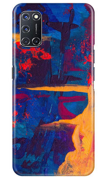 Modern Art Mobile Back Case for Oppo A52 (Design - 238)