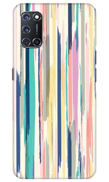 Modern Art Mobile Back Case for Oppo A92 (Design - 241)