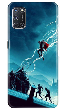 Thor Avengers Mobile Back Case for Oppo A92 (Design - 243)