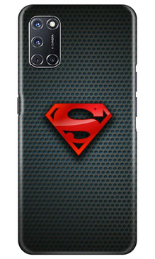 Superman Mobile Back Case for Oppo A92 (Design - 247)