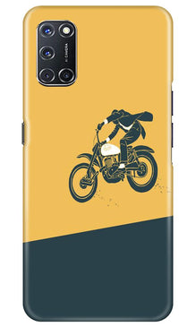 Bike Lovers Mobile Back Case for Oppo A52 (Design - 256)