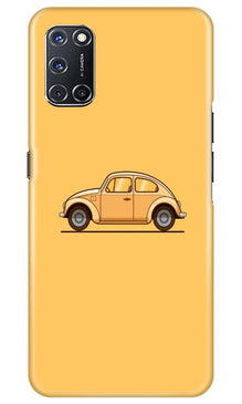 Vintage Car Mobile Back Case for Oppo A72 (Design - 262)