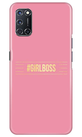 Girl Boss Pink Case for Oppo A72 (Design No. 263)