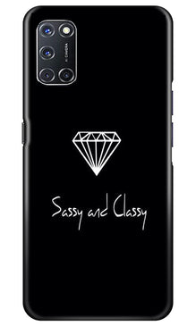 Sassy and Classy Mobile Back Case for Oppo A52 (Design - 264)