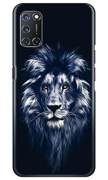 Lion Mobile Back Case for Oppo A92 (Design - 281)