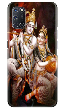 Radha Krishna Mobile Back Case for Oppo A92 (Design - 292)