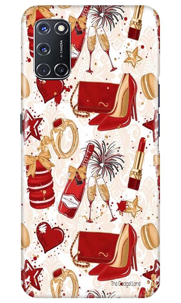 Girlish Mobile Back Case for Oppo A52 (Design - 312)