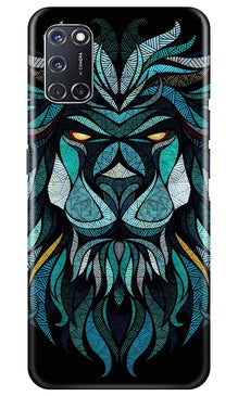 Lion Mobile Back Case for Oppo A72 (Design - 314)