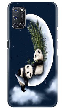 Panda Moon Mobile Back Case for Oppo A72 (Design - 318)