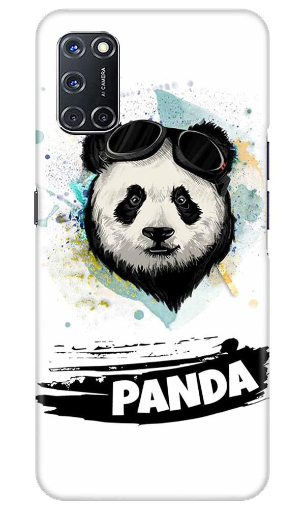 Panda Mobile Back Case for Oppo A52 (Design - 319)