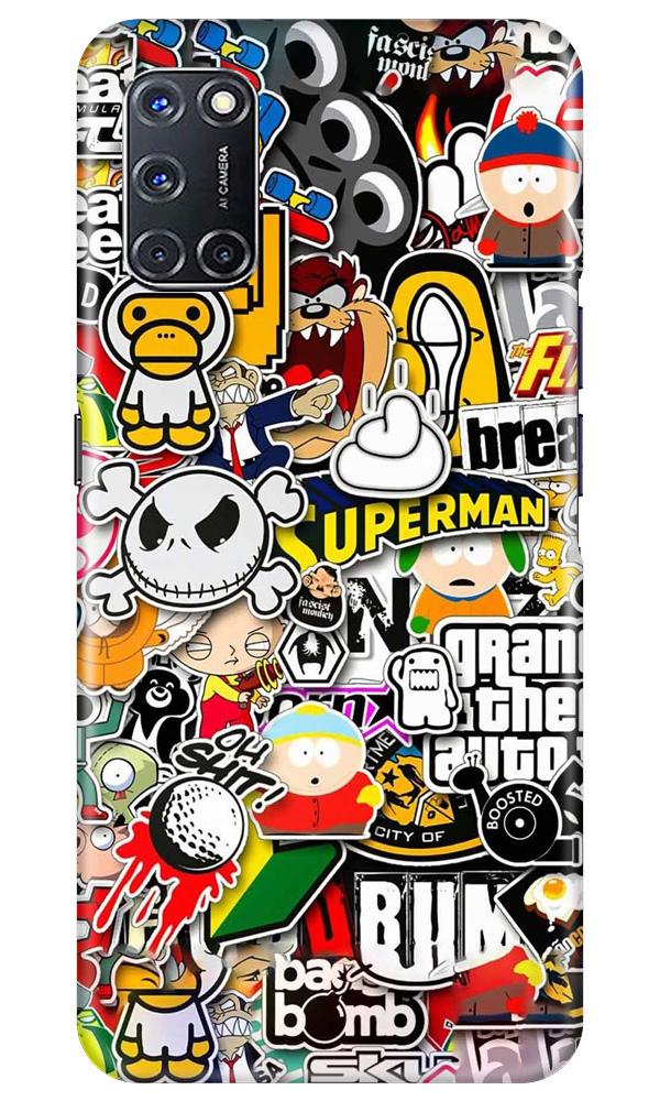 Designer Mobile Back Case for Oppo A92 (Design - 320)
