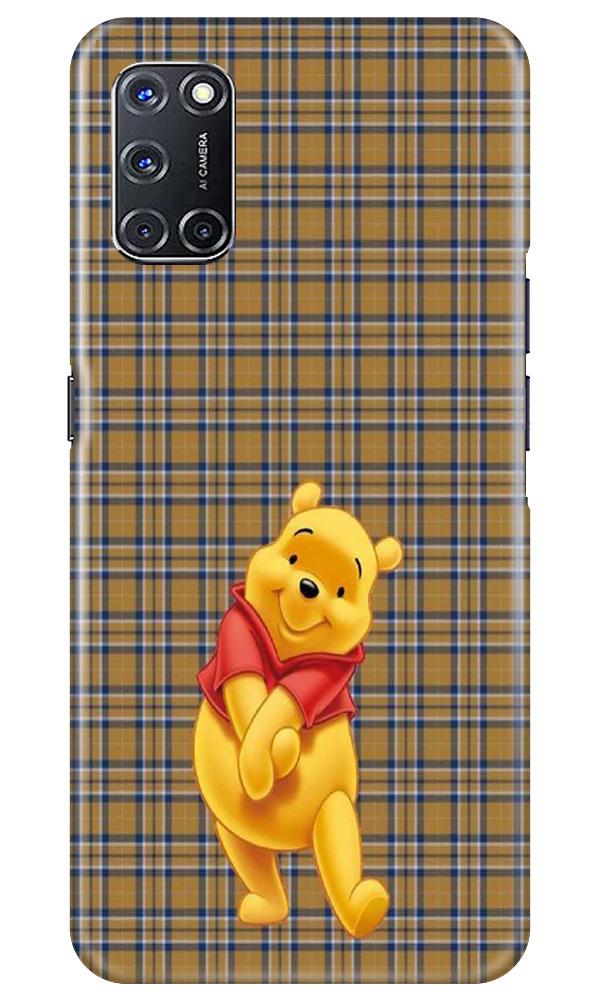 Pooh Mobile Back Case for Oppo A92 (Design - 321)