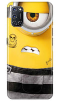 Minion Mobile Back Case for Oppo A52 (Design - 324)