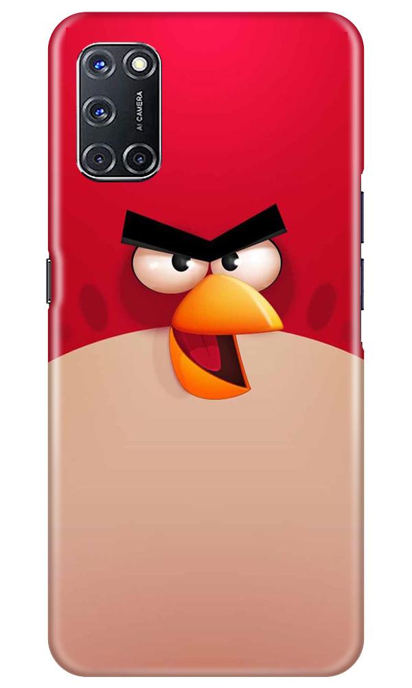 Angry Bird Red Mobile Back Case for Oppo A72 (Design - 325)